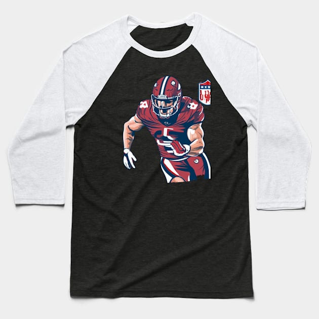 nick bosa 49 ers football player Baseball T-Shirt by Nasromaystro